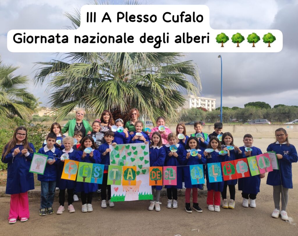 festa degli alberi 3A Plesso Cufalo